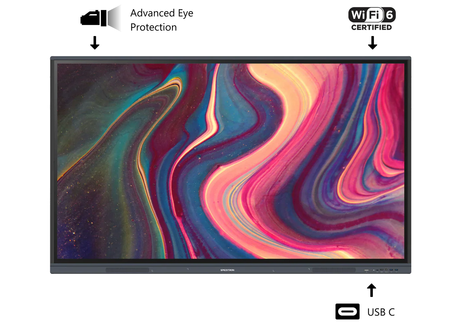 Specktron UDX 86" 4K Ultra HD – Model UDX interactive flat panel
