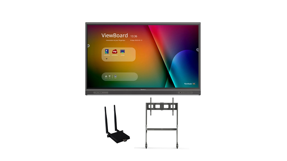 ViewSonic IFP6552-1C-E4 - 65" ViewBoard Interactive Display Bundle