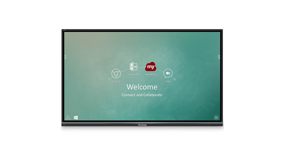 ViewSonic IFP7550-C0 75" 4K Interactive Flat Panel with NMP760 Google-Certified Chromebox