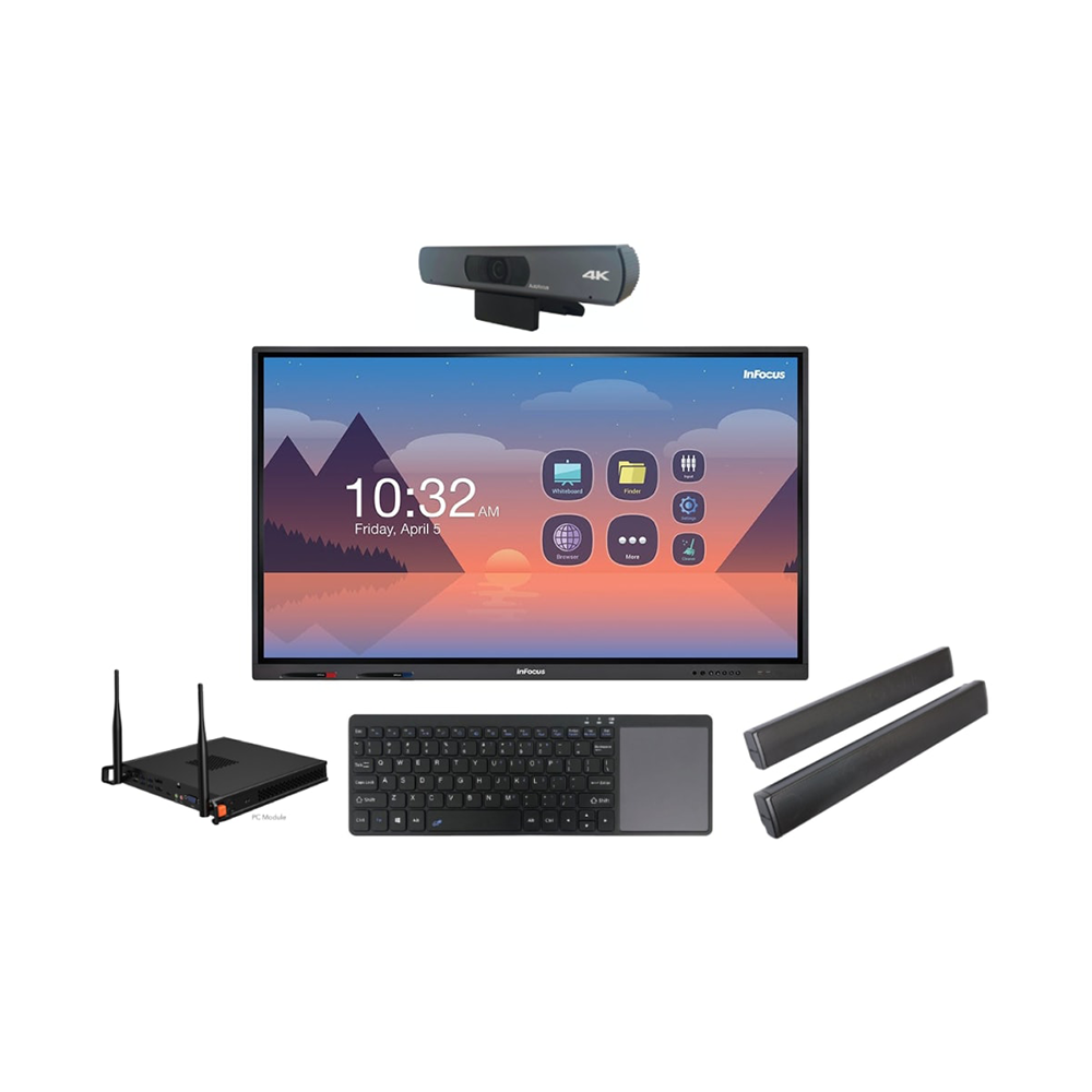 InFocus INFMU02 Bundle - JTOUCH 40E Interactive Screen Bundle