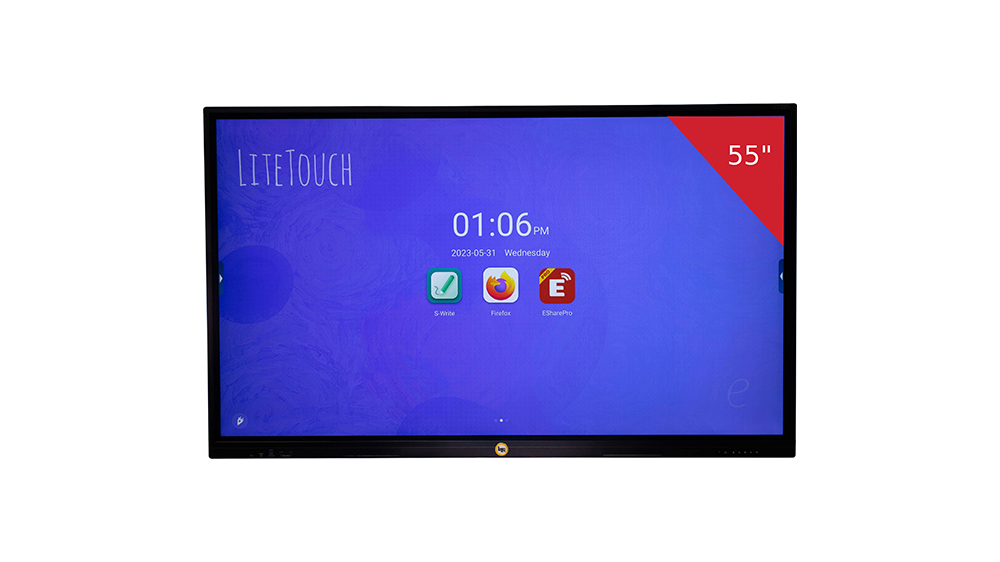 LiteTouch E Series Interactive Display - 4K Resolution, 40 Touch Points