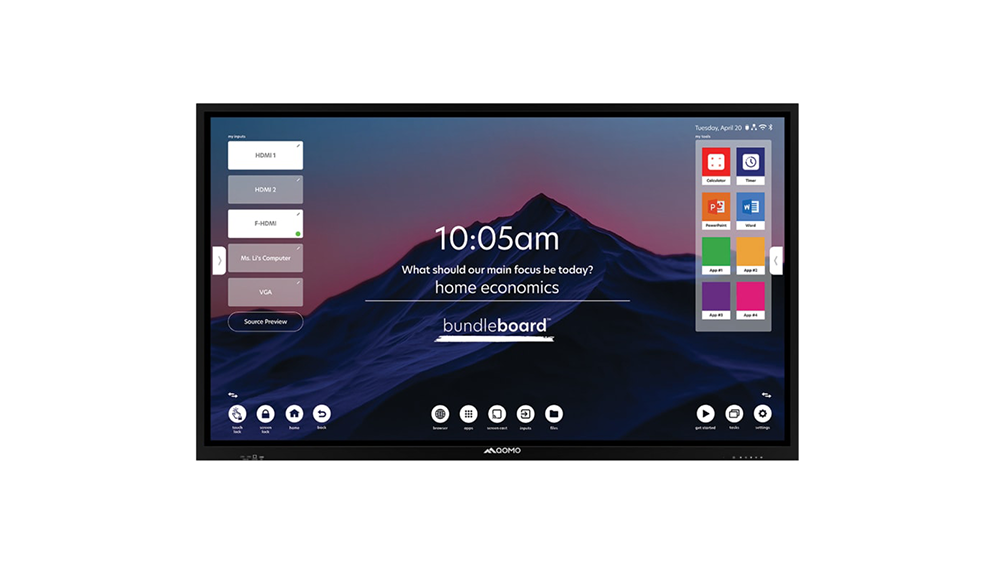 QOMO QITBB75 H - 75in Multi-Touch LED Interactive Panel