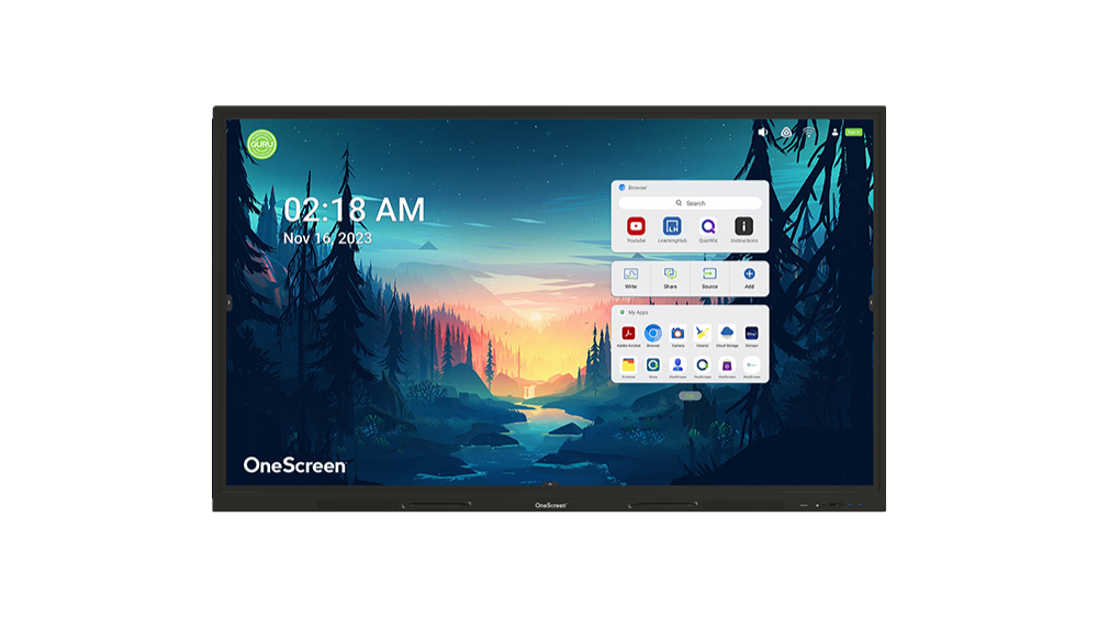 OneScreen TL7 75" Interactive Touchscreen