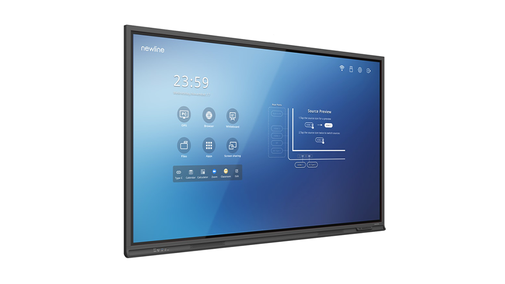 NewLine TT-8621Q - 86" 4K UHD Interactive Display