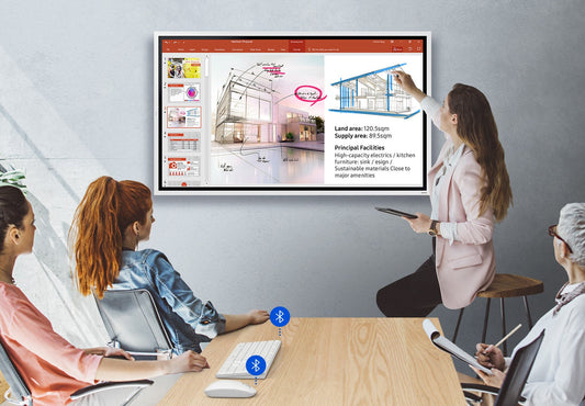 Samsung Flip 2.0 55" – Whiteboard (Model: LH55WMRWBGCXZA) interactive flat panel