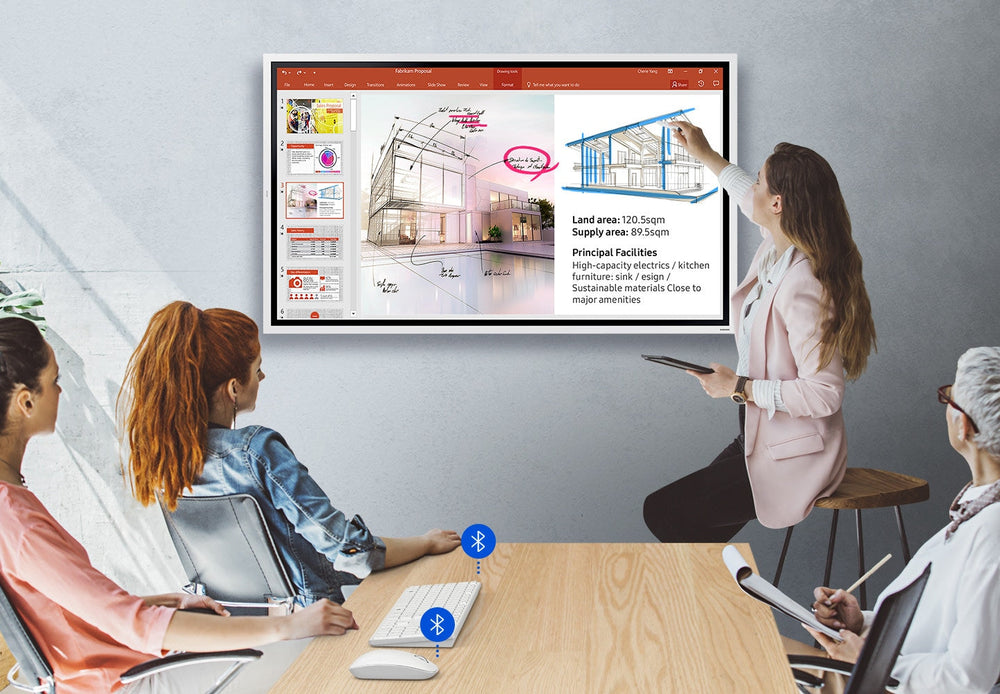 Samsung Flip 2.0 65" – Interactive Whiteboard (Model: LH65WMRWBGCXZA)