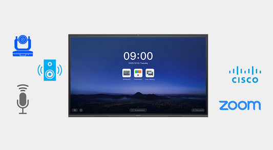 Maxhub MAXHUB OS software interface on interactive panel