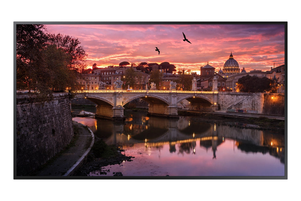 شاشة سامسونج (Samsung) QB85R-B عرض رقمي 85 بوصة Crystal UHD 4K