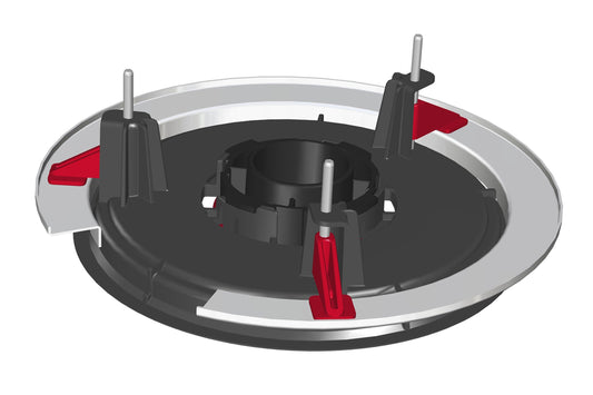 Biamp Parlé TCM-X-FM Flush-Mount Ceiling Kit White