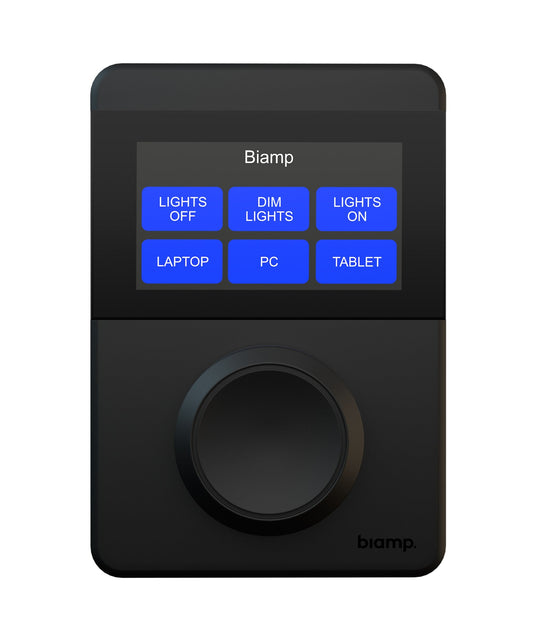 Biamp Apprimo TEC-X 1000 room booking control panel