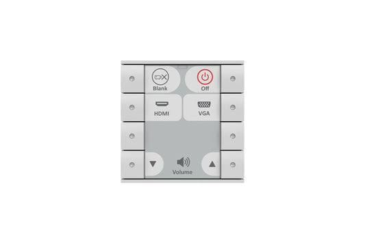 Biamp Impera Echo 8EUW white room control keypad