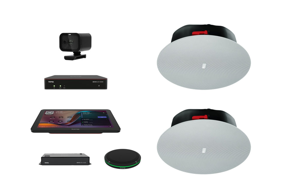 Biamp Devio UCX 3000 Video Conferencing Bundle – MRB-UCX3000T-VIDI280-DTMX-2CIC6