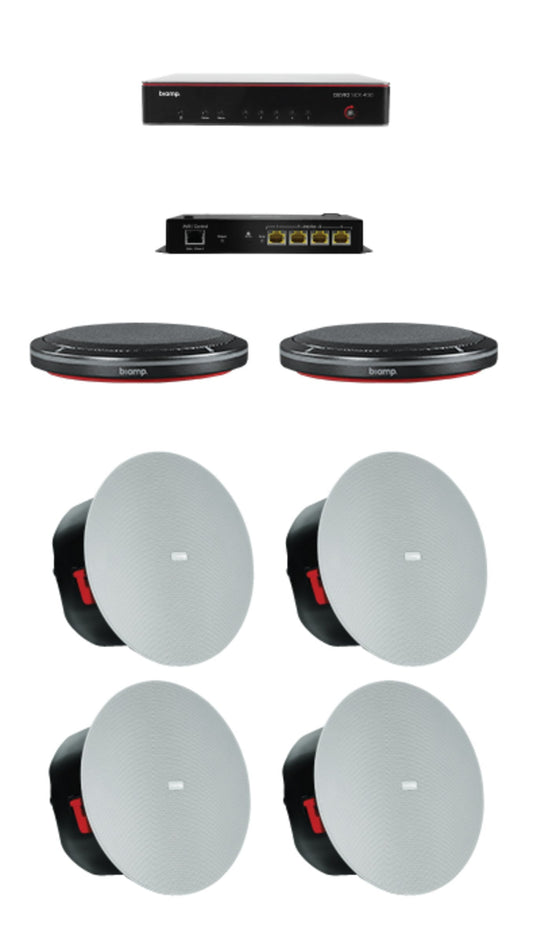 Biamp MRB-L-SCX400-T video conferencing room bundle