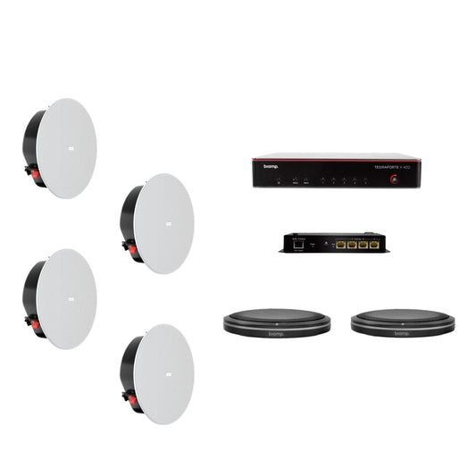 Biamp MRB-L-X400-T-CIC6LP-TAA Video Conferencing System bundle