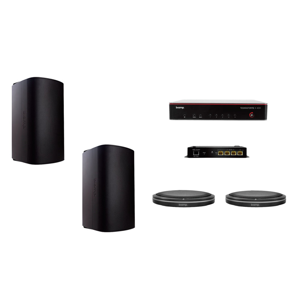 Biamp MRB-L-X400-T-EXS8 Meeting Room Bundle