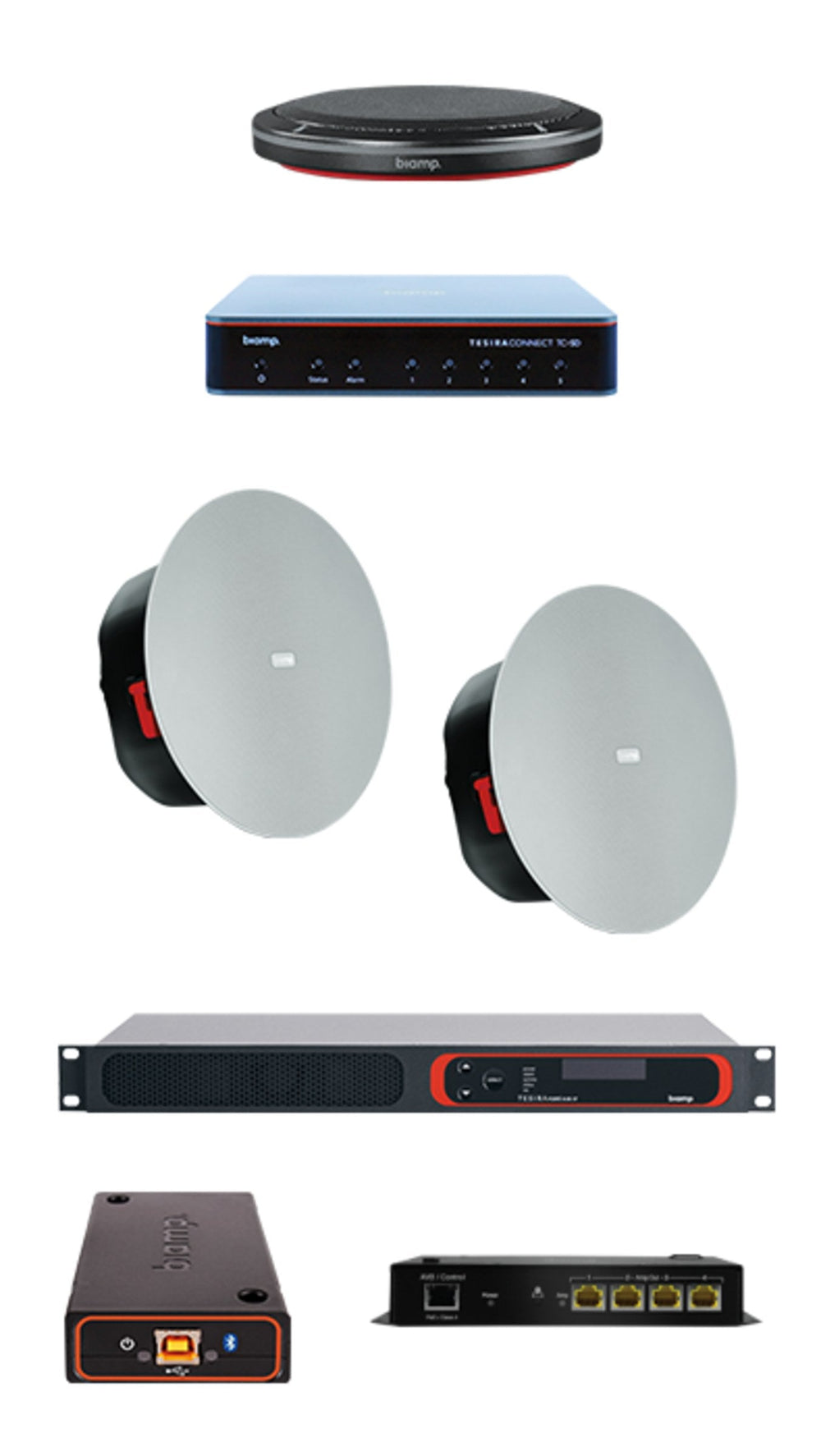 حزمة مؤتمرات الفيديو بايامب (Biamp) MRB-M-VT4-T - 930-10003-00002