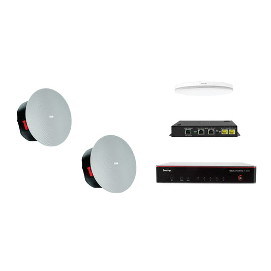 Biamp MRB-M-X400-C-CIC6 Video Conferencing Bundle with DSP and ceiling audio