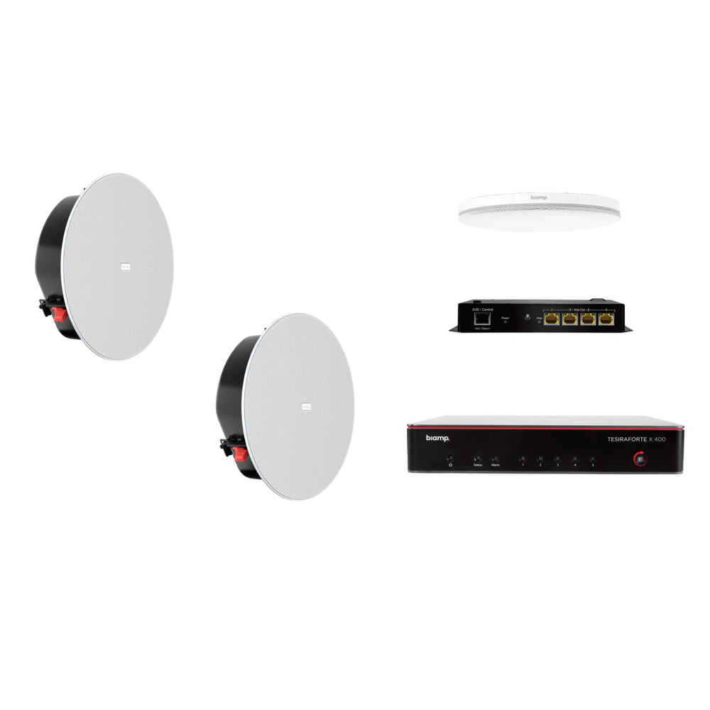 Pack de visioconférence Biamp MRB-M-X400-C-CIC6LP-TAA