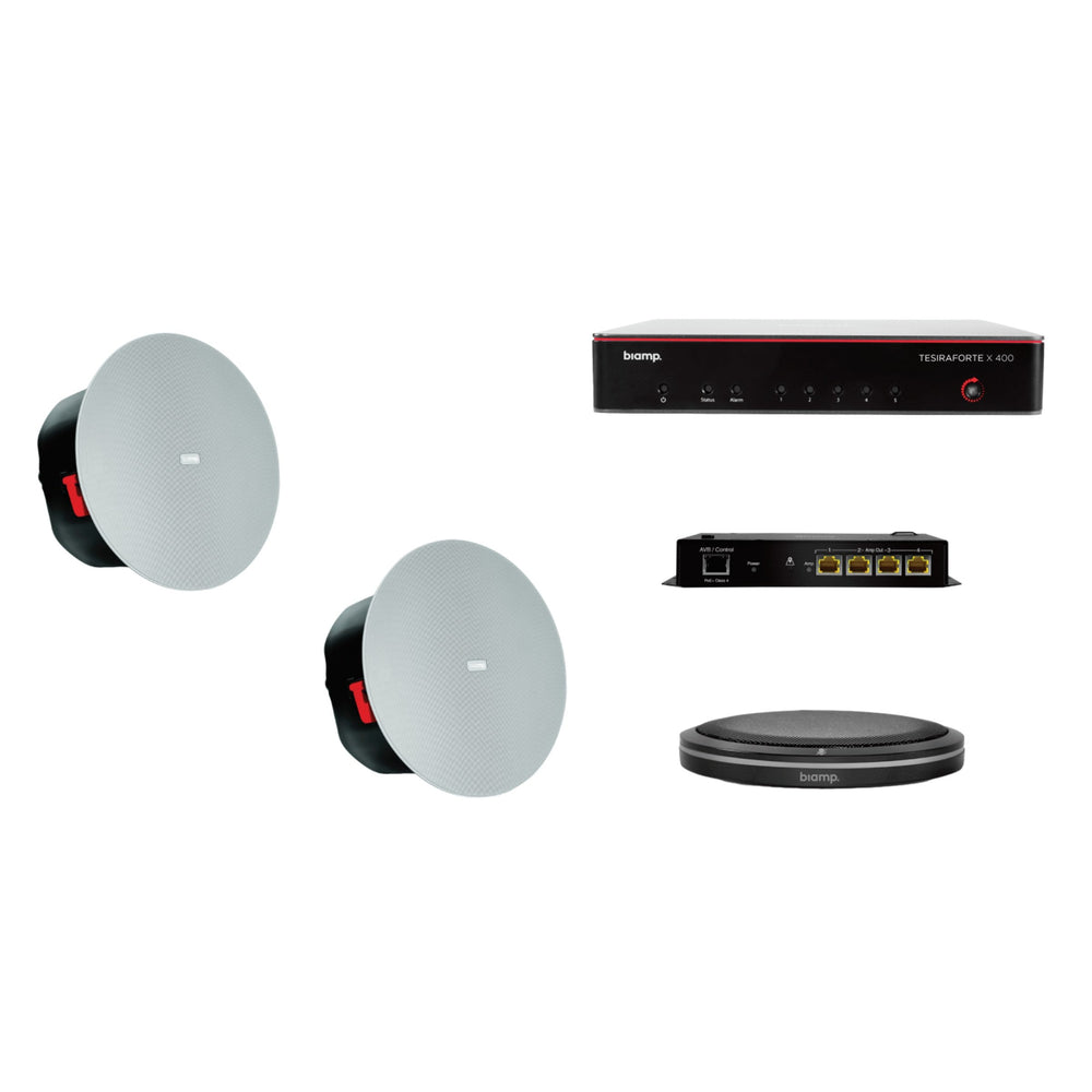 Kit Salle de Réunion Biamp MRB-M-X400-T-CIC6 | GCC & Afrique