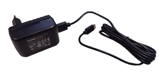 Biamp Evoko Kleeo Power Supply 910-00800 black unit with cable
