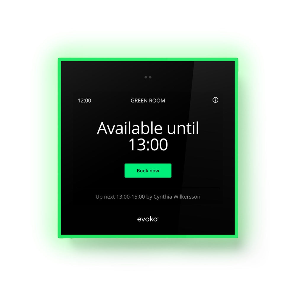 Biamp Evoko Naso 8-inch Room Booking Panel – 910-02267