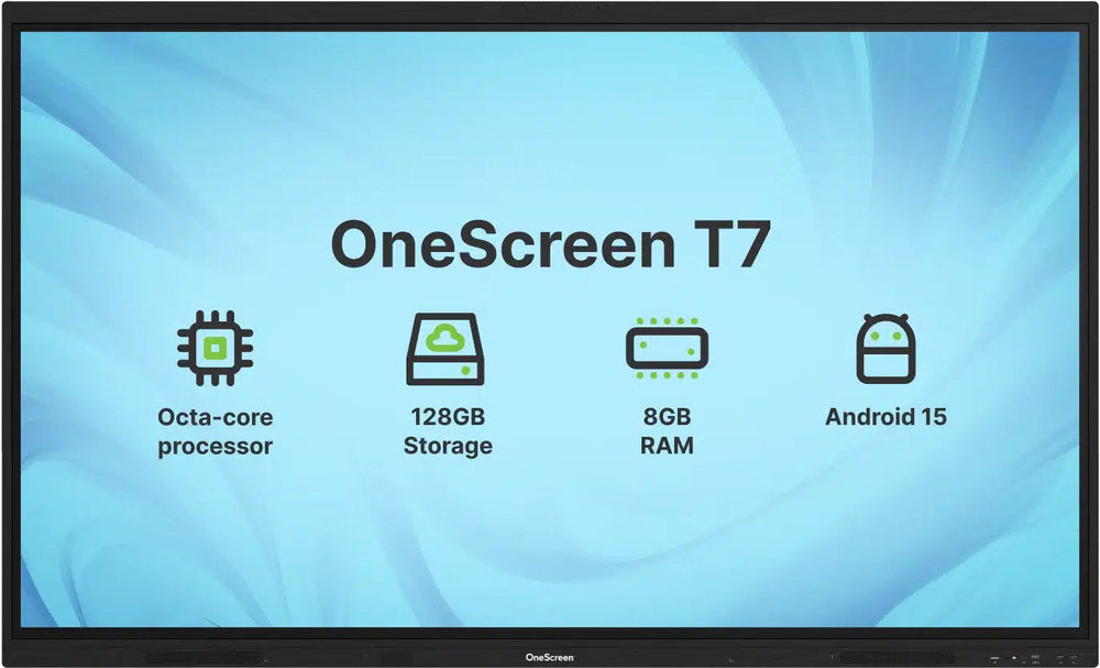 OneScreen Hubware H7 Business 65 pouces – Panneau interactif plat H7 Business 65