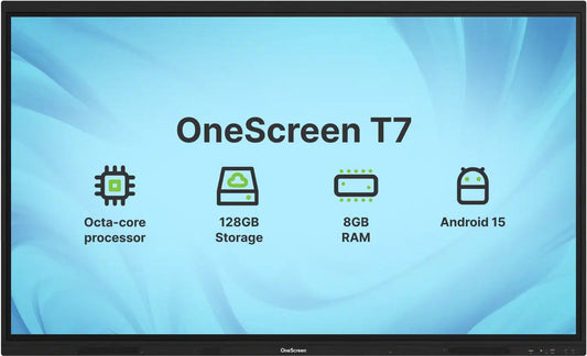 OneScreen Hubware H7 Business 75 inch interactive flat panel
