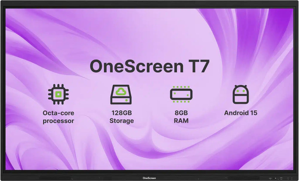 OneScreen Hubware HL7 Education 65-inch Interactive Panel