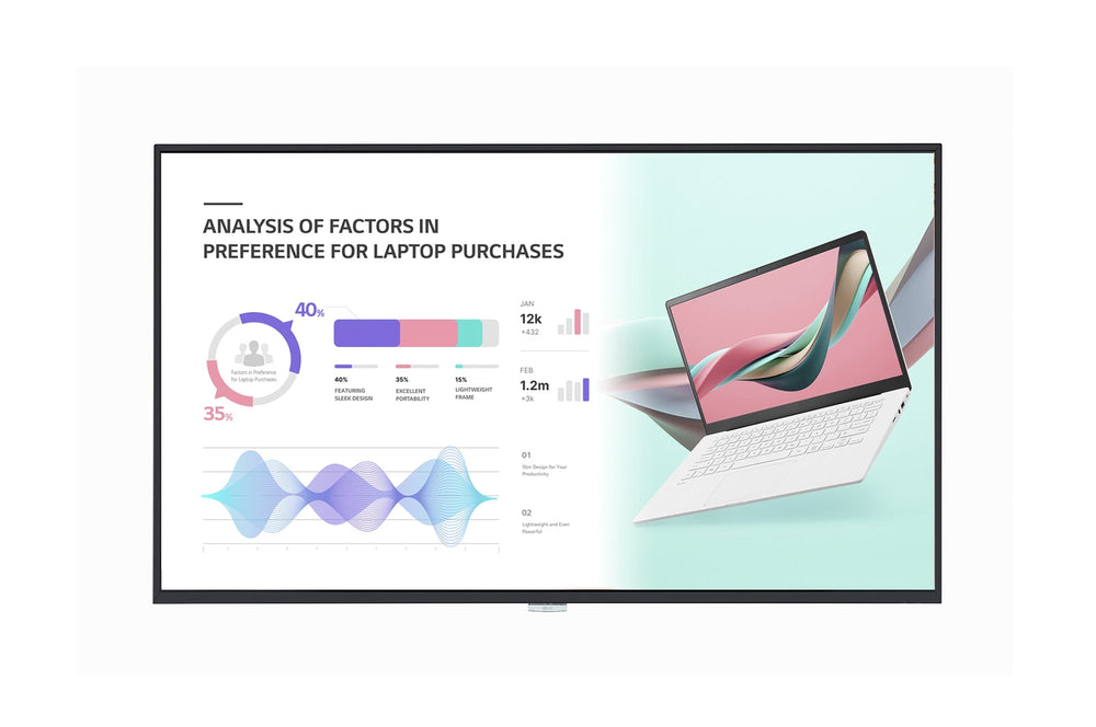 LG 49UH5J-H 49-inch UHD Digital Signage Display