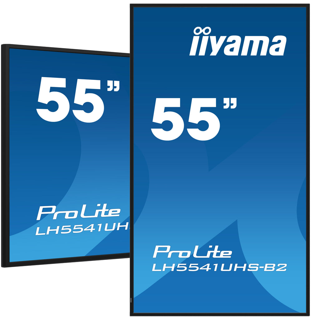Écran de signalisation numérique iiyama ProLite LH5541UHS-B2 55 pouces – LH5541UHS-B2
