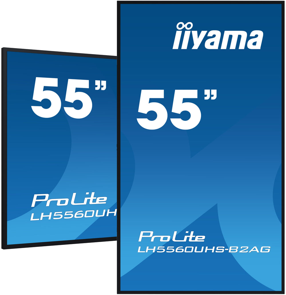 شاشة عرض رقمية إيياما (iiyama) ProLite LH5560UHS-B2AG مقاس 55 بوصة