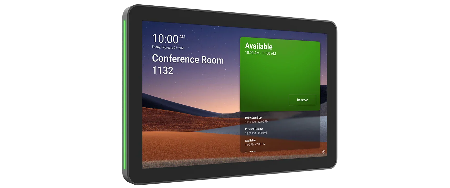 Logitech Tap Scheduler Meeting Room Scheduling accessory