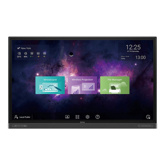 BenQ RP7502 75-inch Interactive Flat Panel with germ-resistant screen