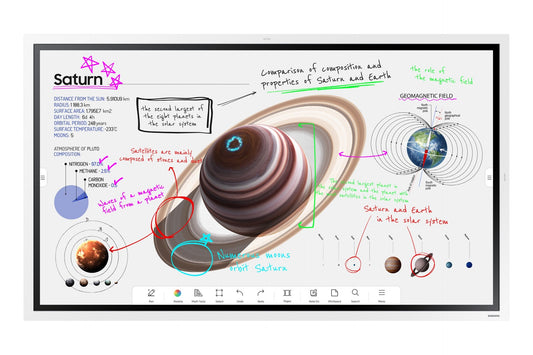 Samsung Flip Pro WM55B 55-inch Interactive Display – LH55WMBWBGCXUE