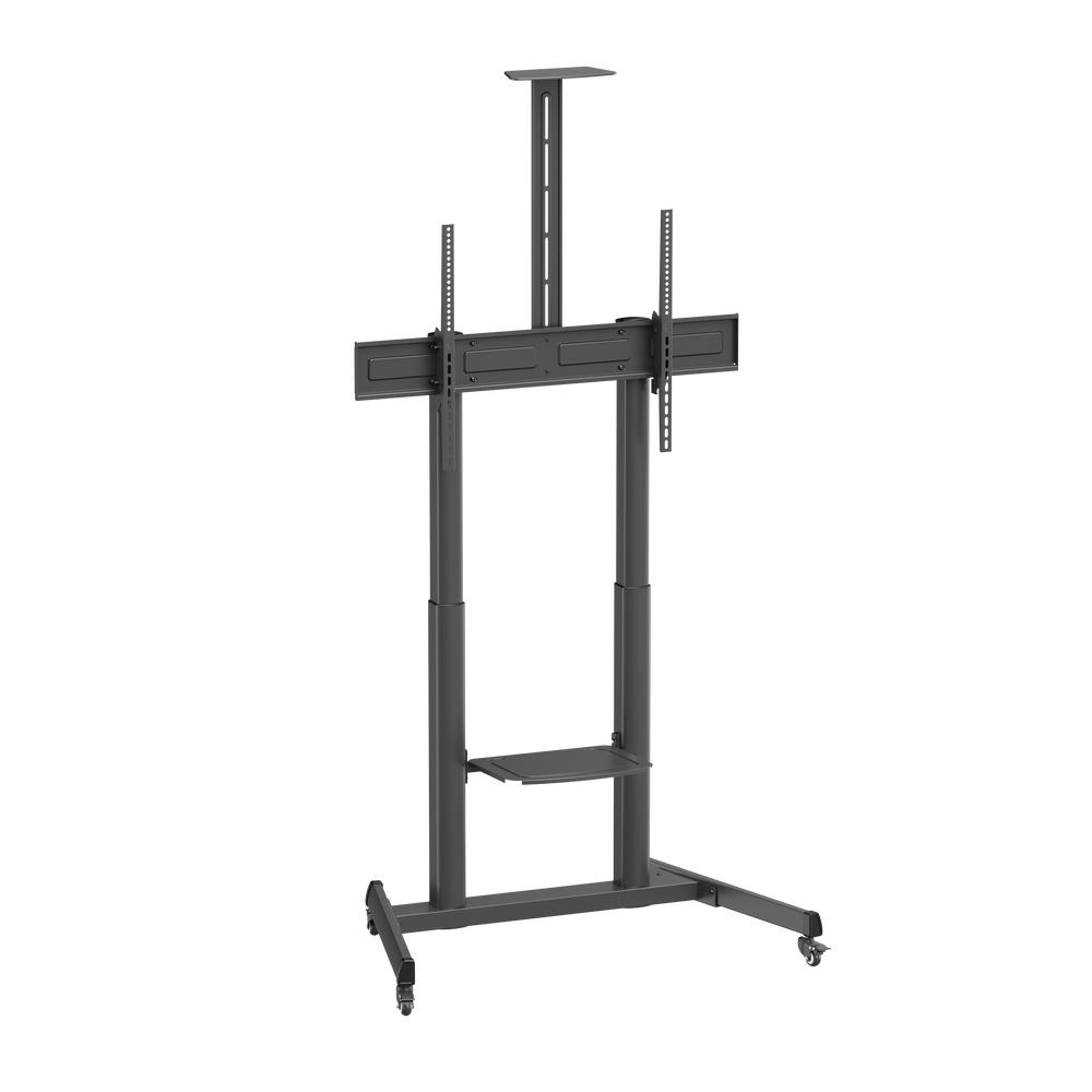 VSYS VTLX17-610TW Telescopic TV Cart for 60"–100" Displays, 120 kg